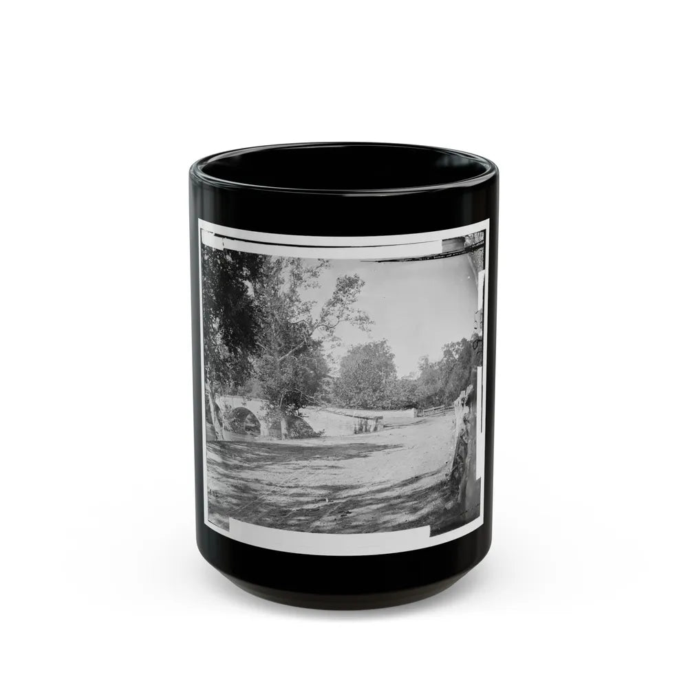 Antietam, Md. Burnside Bridge (U.S. Civil War) Black Coffee Mug-15oz-Go Mug Yourself