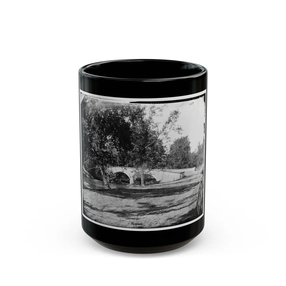 Antietam, Md. Burnside's Bridge (U.S. Civil War) Black Coffee Mug-15oz-Go Mug Yourself