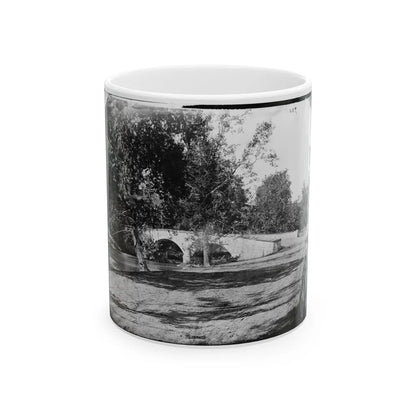 Antietam, Md. Burnside's Bridge (U.S. Civil War) White Coffee Mug-11oz-Go Mug Yourself