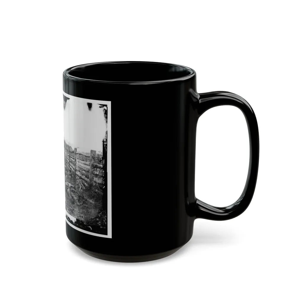 Antietam, Md. Confederate Dead By A Fence On The Hagerstown Road (U.S. Civil War) Black Coffee Mug-Go Mug Yourself