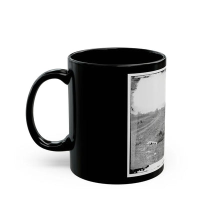 Antietam, Md. Confederate Dead By A Fence On The Hagerstown Road (U.S. Civil War) Black Coffee Mug-Go Mug Yourself