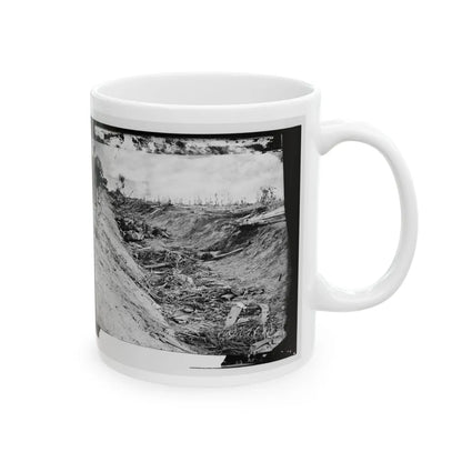 Antietam, Md. Confederate Dead In A Ditch On The Right Wing (U.S. Civil War) White Coffee Mug-Go Mug Yourself