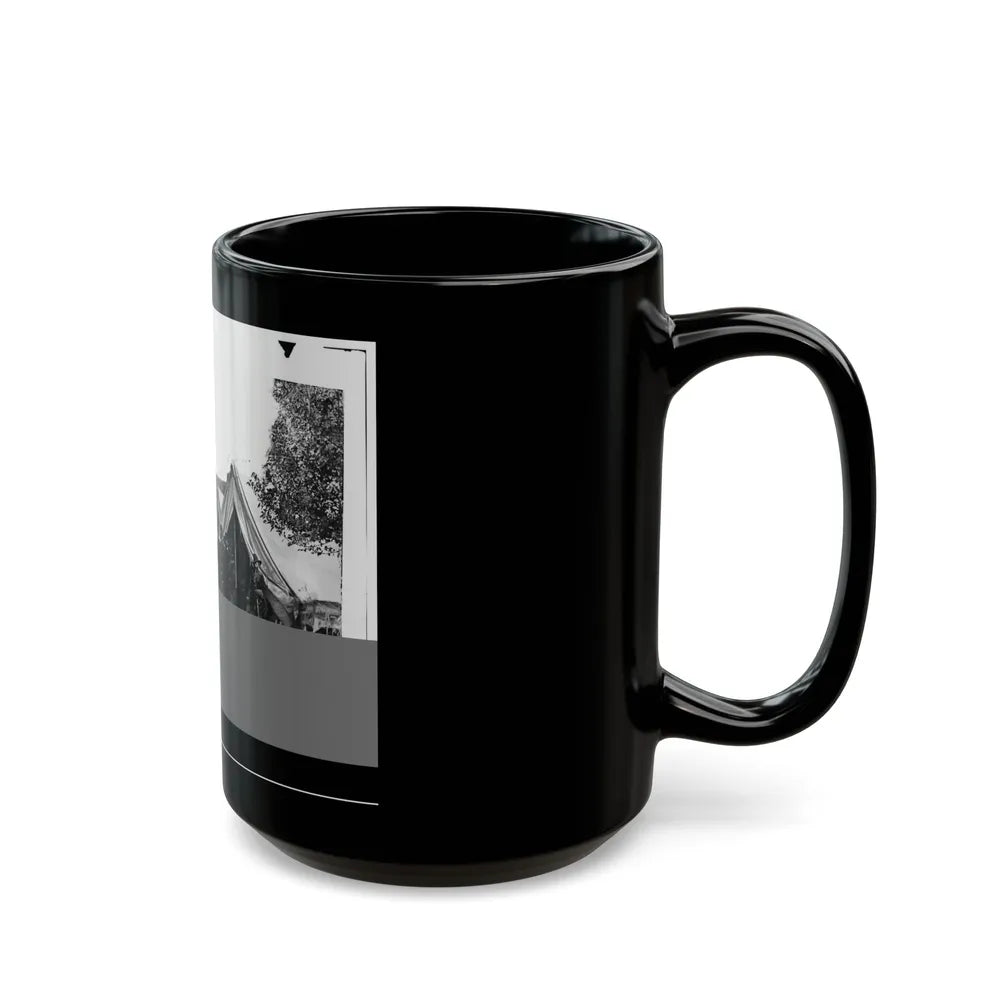 Antietam, Md. President Lincoln With Gen. George B. Mcclellan And Group Of Officers (U.S. Civil War) Black Coffee Mug-Go Mug Yourself