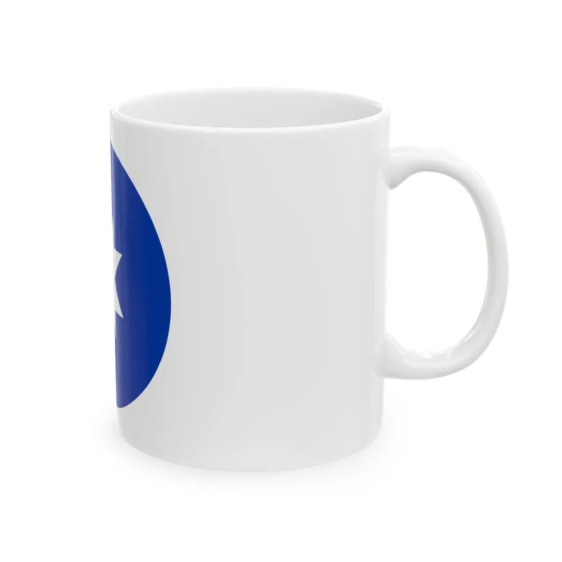 Antigua bandera mapuche redonda (Chile) White Coffee Mug - Go Mug Yourself