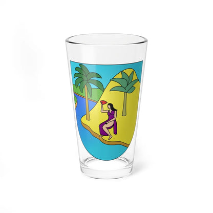 Antioquia-coat of arms (Colombia) (Coat of Arms) Pint Glass 16oz 16oz - Go Mug Yourself
