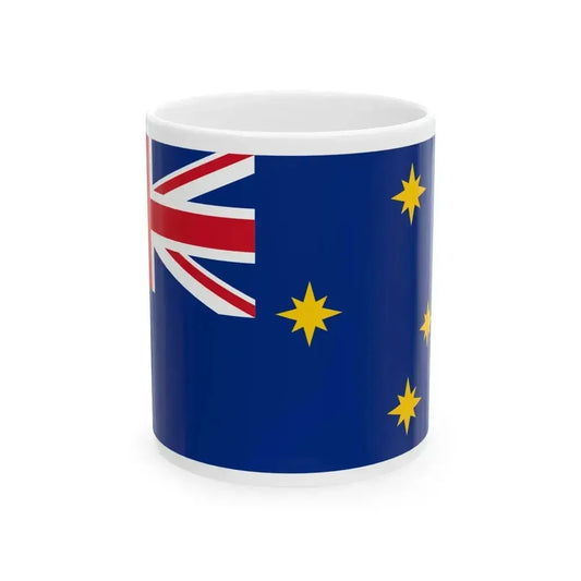 AntiTransportation League Flag (Australia) White Coffee Mug 11oz - Go Mug Yourself