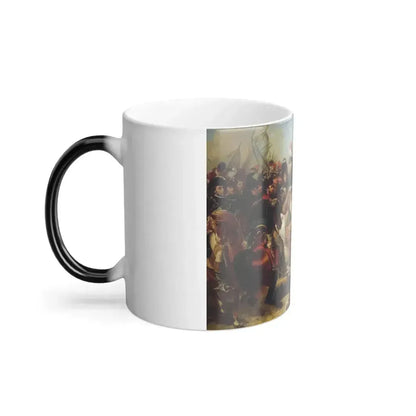 Antoine-Jean Gros (1771-1835) Battle of the Pyramids, July 21, 1798 - oil on canvas 1810 - Color Changing Mug 11oz - Go Mug Yourself
