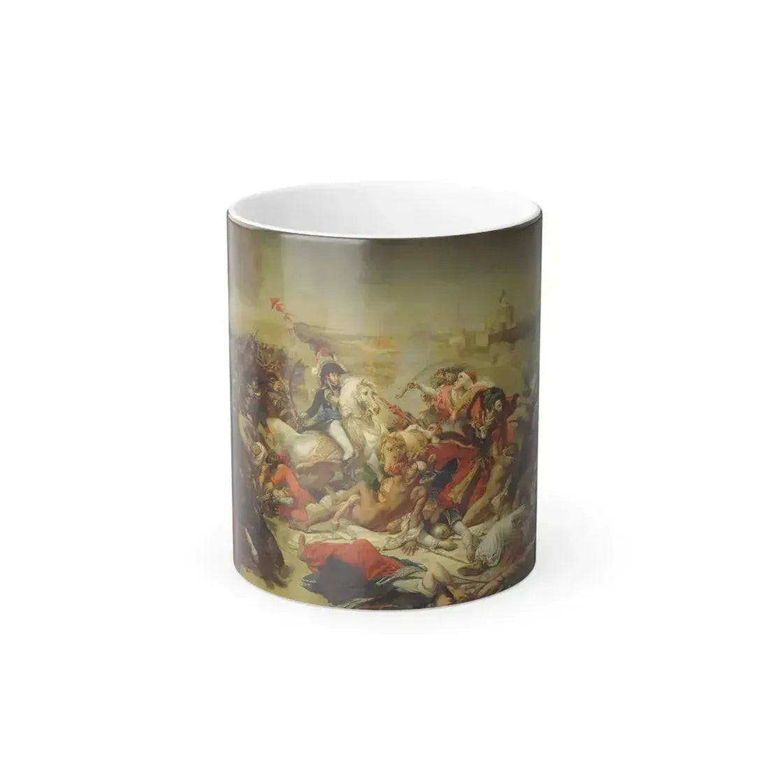 Antoine-Jean Gros (1771-1835) The Battle of Abukir - Color Changing Mug 11oz 11oz - Go Mug Yourself