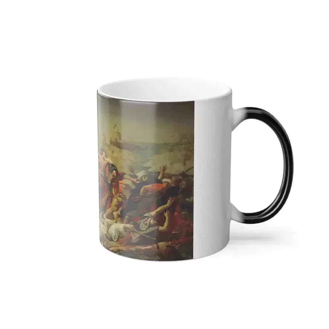 Antoine-Jean Gros (1771-1835) The Battle of Abukir - Color Changing Mug 11oz - Go Mug Yourself