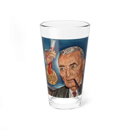 Anton J. Carlson, Time magazine cover, February 10, 1941 (Magazine Illustration) Pint Glass 16oz 16oz - Go Mug Yourself