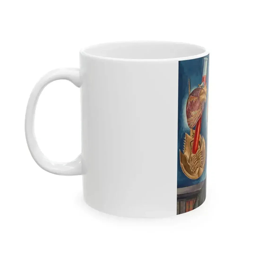 Anton J. Carlson, Time magazine cover, February 10, 1941 - White Coffee Mug - Go Mug Yourself