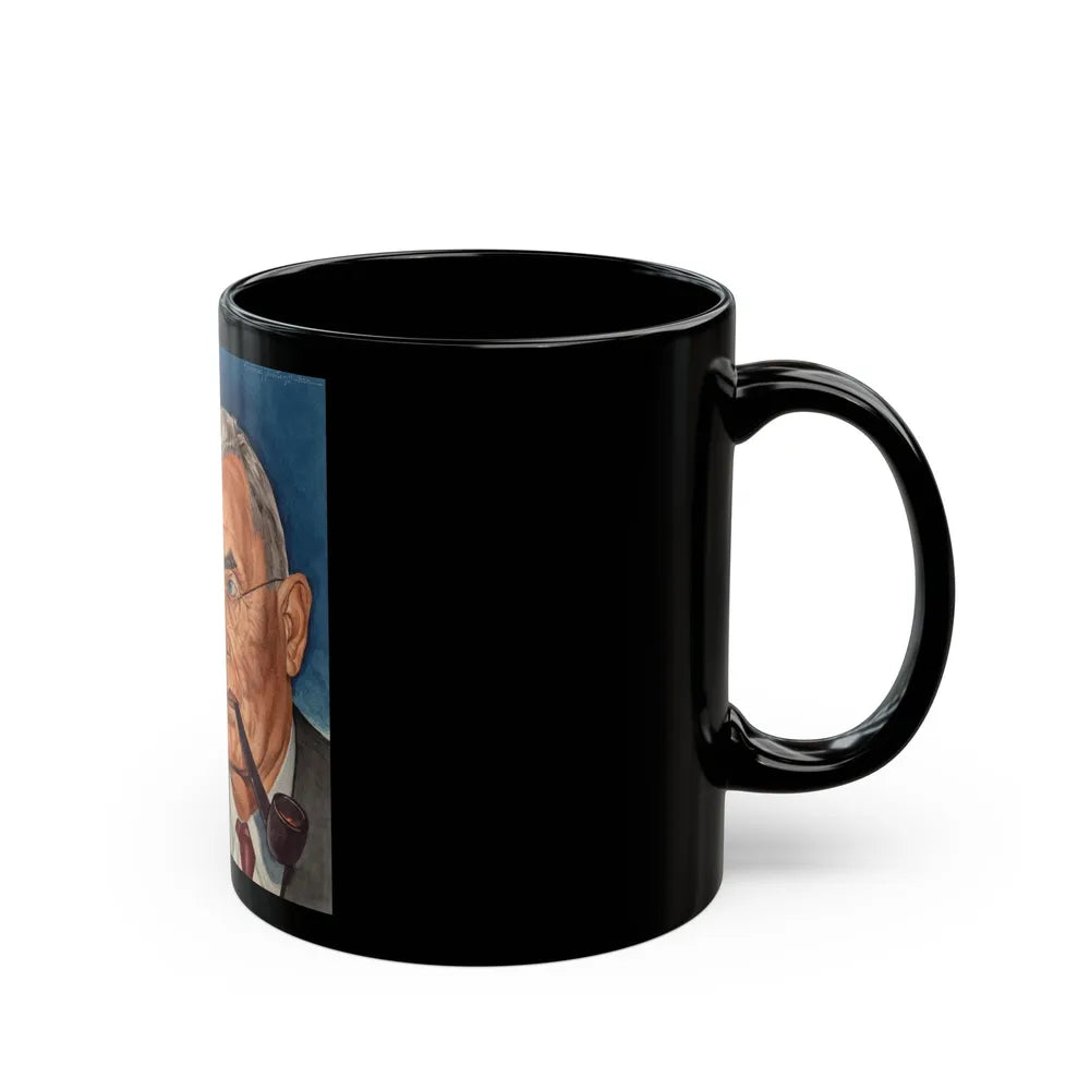 Anton J. Carlson, Time magazine cover, February 10, 1941 - Black Coffee Mug-Go Mug Yourself