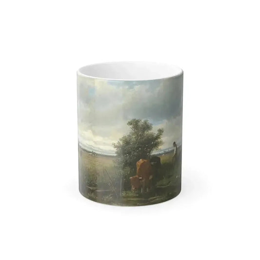 Anton Mauve (1838-1888) Cattle Watering - Color Changing Mug 11oz 11oz - Go Mug Yourself