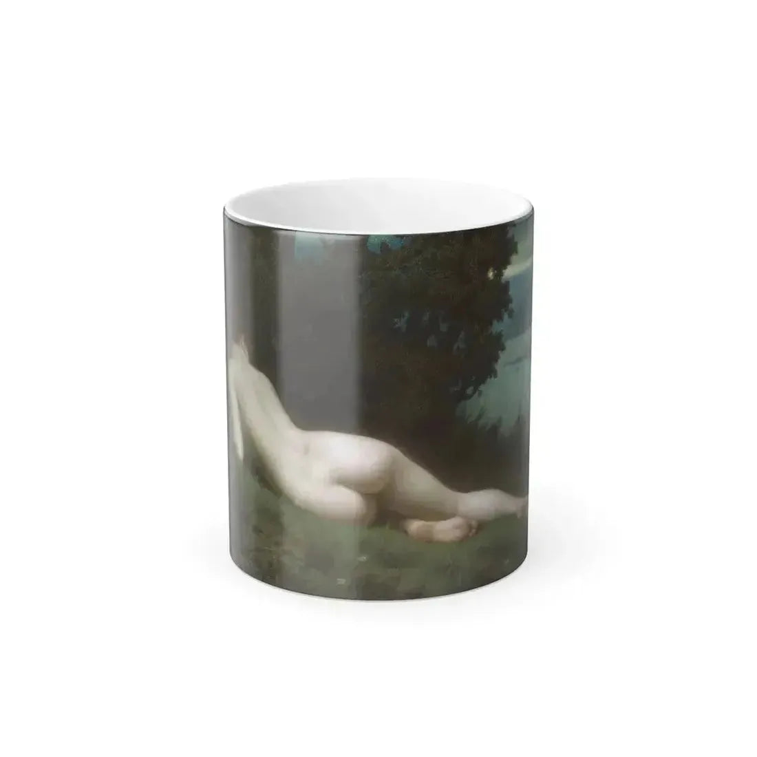 Antony Troncet (1879-1939) Au Bord du Lac - Crayon on Paper - Color Changing Mug 11oz 11oz - Go Mug Yourself