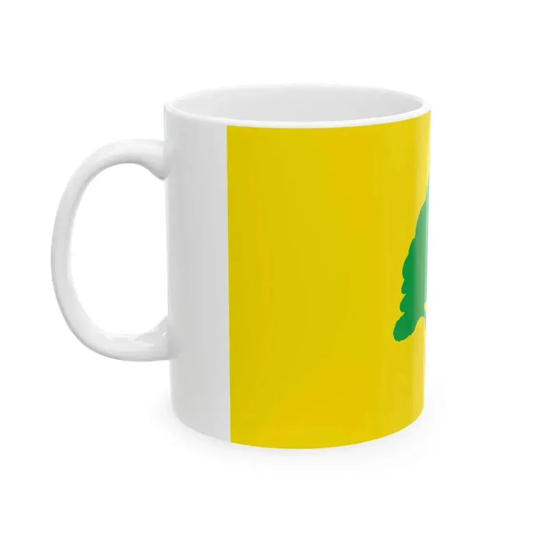 Antsla valla lipp (Estonia) White Coffee Mug - Go Mug Yourself