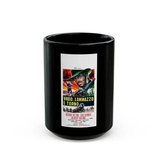 ANY GUN CAN PLAY 1967 Movie Poster - Black Coffee Mug 15oz - Go Mug Yourself