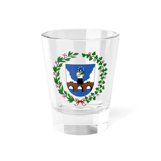 Anykščiai COA great (Lithuania) (Coat of Arms) Shot Glass 1.5oz 1.5oz - Go Mug Yourself