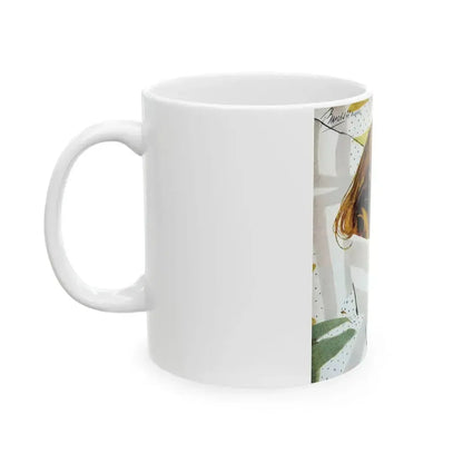 Anyone You Know, Good Housekeeping, June 1957 - White Coffee Mug - Go Mug Yourself