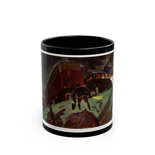 Anything Can Happen, 1937 - Black Coffee Mug 11oz - Go Mug Yourself