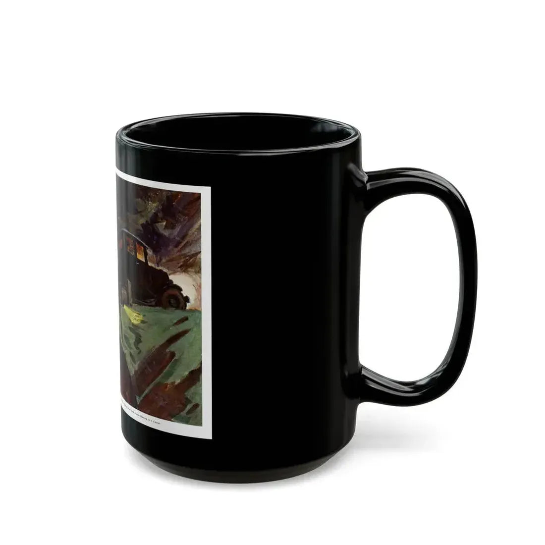 Anything Can Happen, 1937 - Black Coffee Mug - Go Mug Yourself