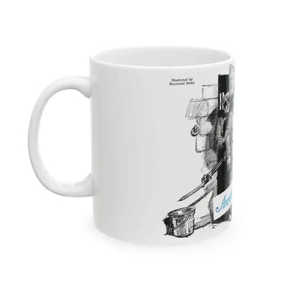 Anything Might Happen (1), Blue Book Magazine, January 1941 - White Coffee Mug - Go Mug Yourself