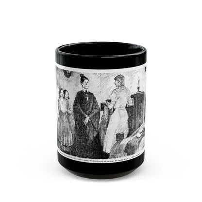 Anything Might Happen (2), Blue Book Magazine, January 1941 - Black Coffee Mug 15oz - Go Mug Yourself