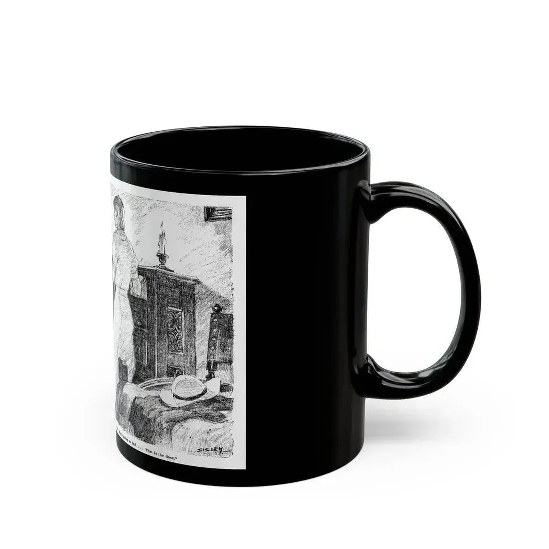 Anything Might Happen (2), Blue Book Magazine, January 1941 - Black Coffee Mug - Go Mug Yourself
