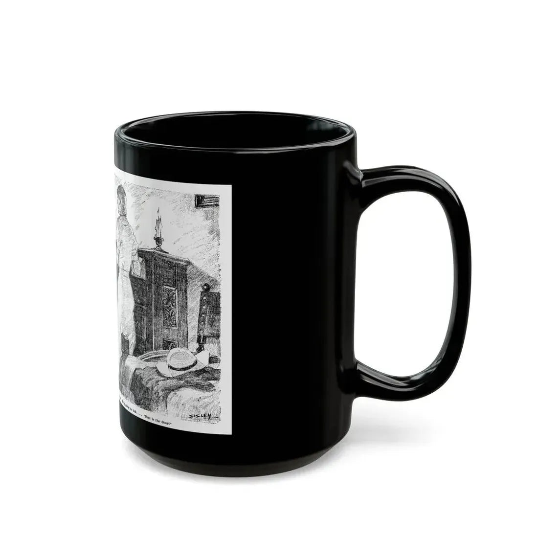 Anything Might Happen (2), Blue Book Magazine, January 1941 - Black Coffee Mug - Go Mug Yourself