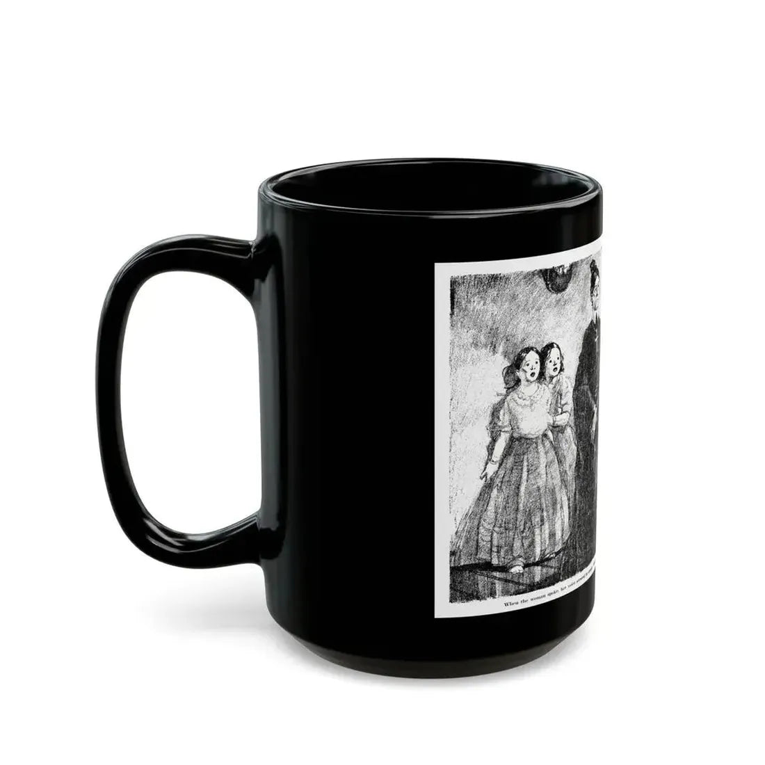 Anything Might Happen (2), Blue Book Magazine, January 1941 - Black Coffee Mug - Go Mug Yourself