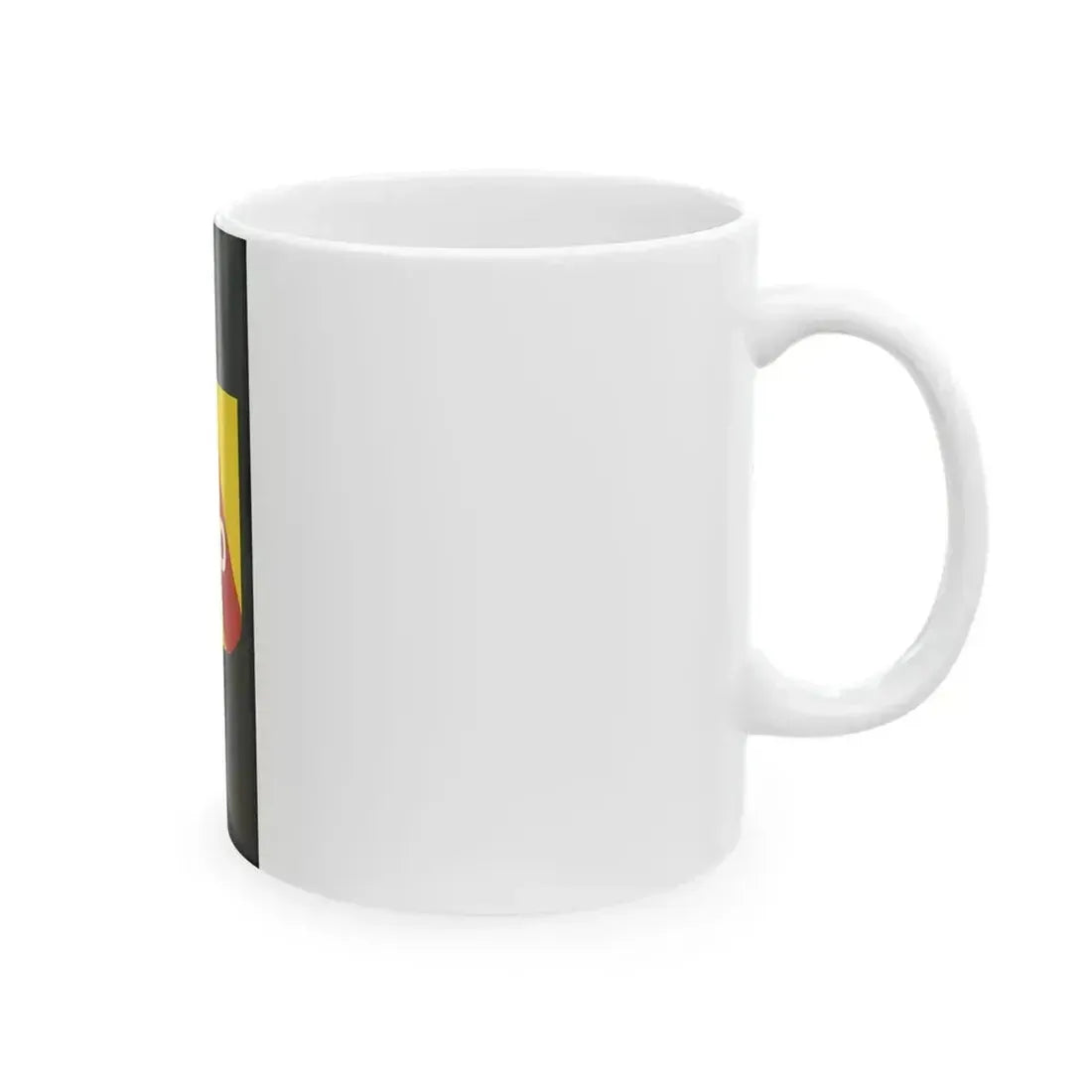 Anzegem vlag (Belgium) White Coffee Mug - Go Mug Yourself
