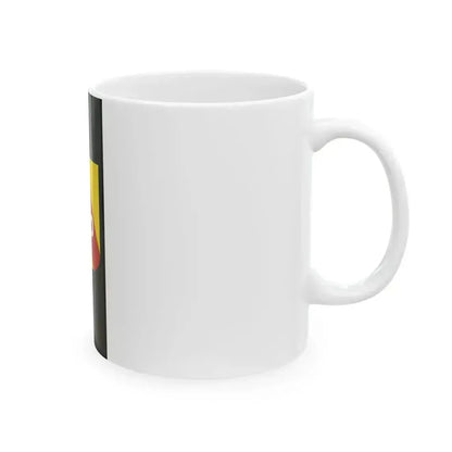 Anzegem vlag (Belgium) White Coffee Mug - Go Mug Yourself
