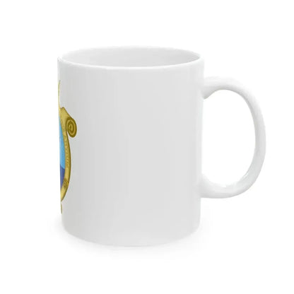 Anzio-Bandiera2 (Italy) White Coffee Mug - Go Mug Yourself