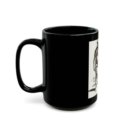 Apache Indian - Black Coffee Mug - Go Mug Yourself