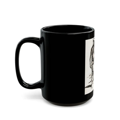 Apache Indian - Black Coffee Mug-Go Mug Yourself