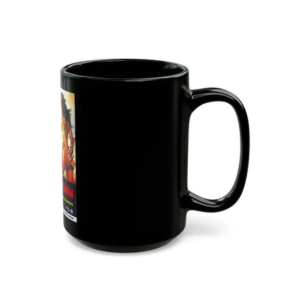 APACHE WOMAN 1976 Movie Poster - Black Coffee Mug - Go Mug Yourself