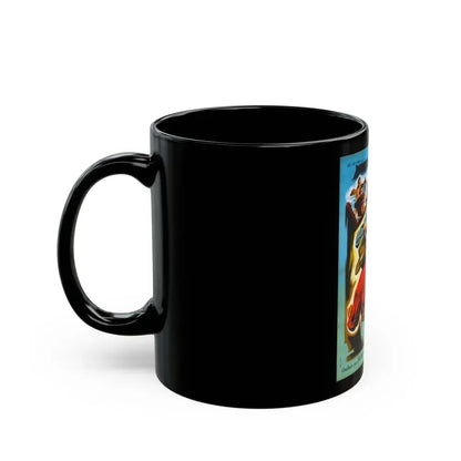 APACHE WOMAN (FRENCH) 1955 Movie Poster - Black Coffee Mug - Go Mug Yourself