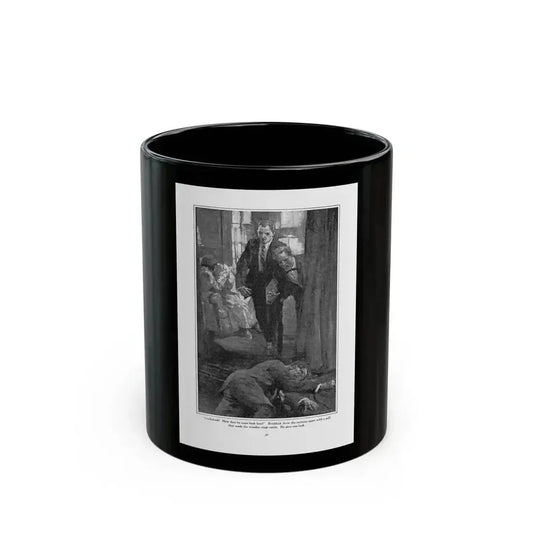 Apartment 4D, Everybody's Magazine, August 1924 - Black Coffee Mug 11oz - Go Mug Yourself