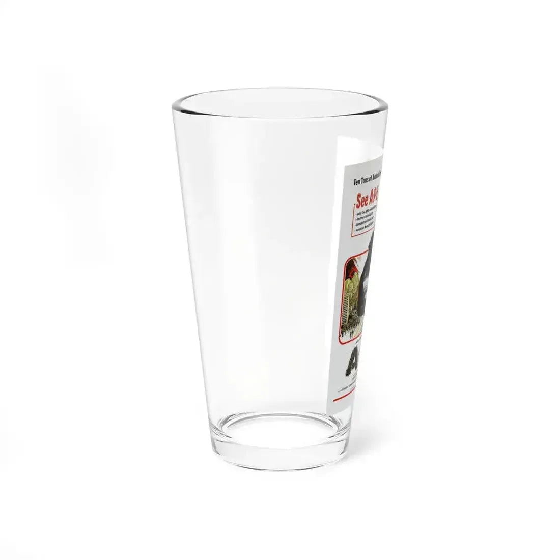 APE (KINGKONG, A-P-E) 1976 Movie Poster - Pint Glass 16oz - Go Mug Yourself