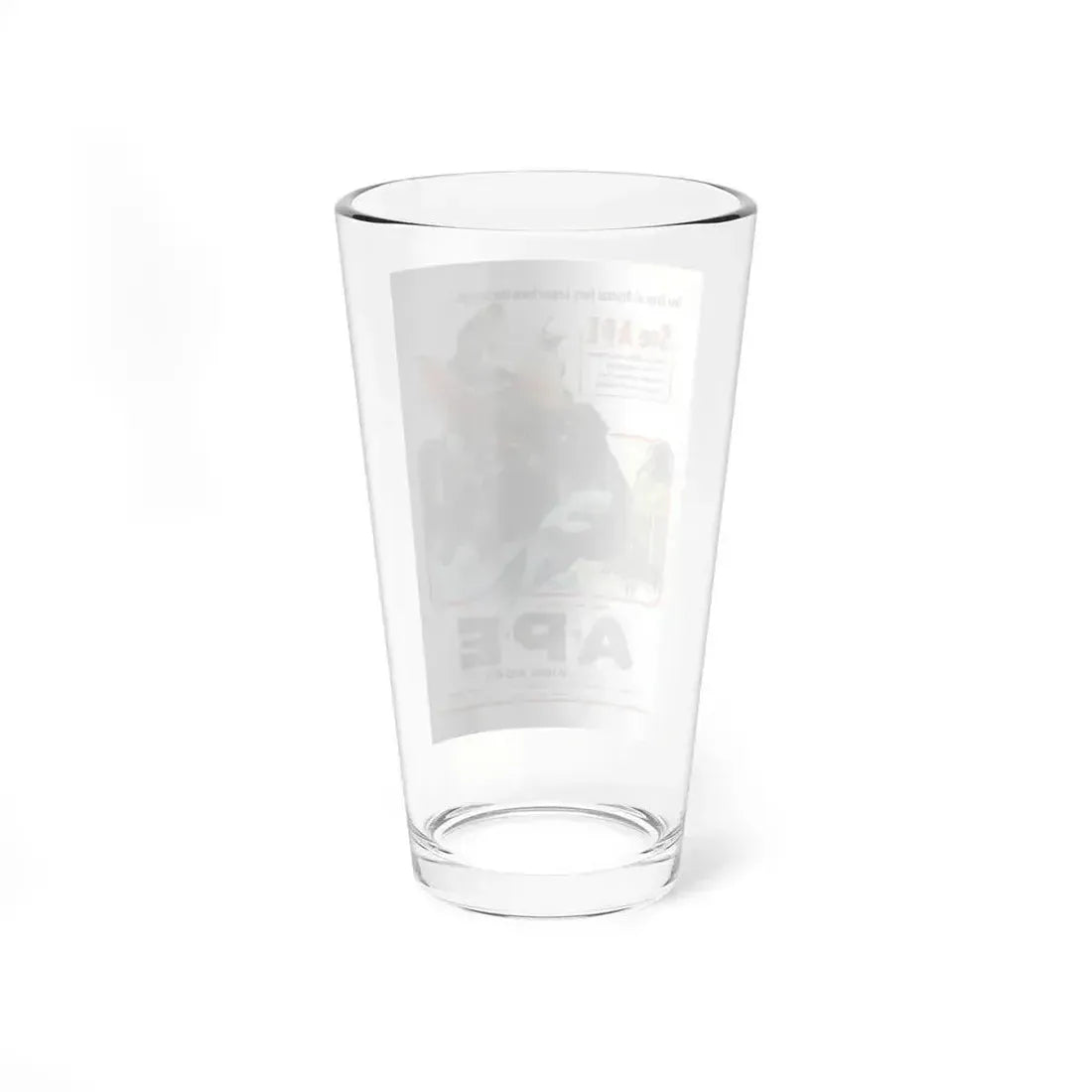 APE (KINGKONG, A-P-E) 1976 Movie Poster - Pint Glass 16oz - Go Mug Yourself