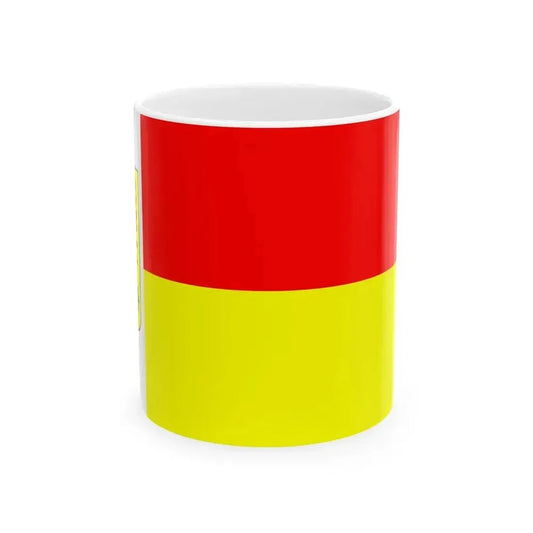 Apeldoorn vlag 2-1 (Netherlands) White Coffee Mug 11oz - Go Mug Yourself