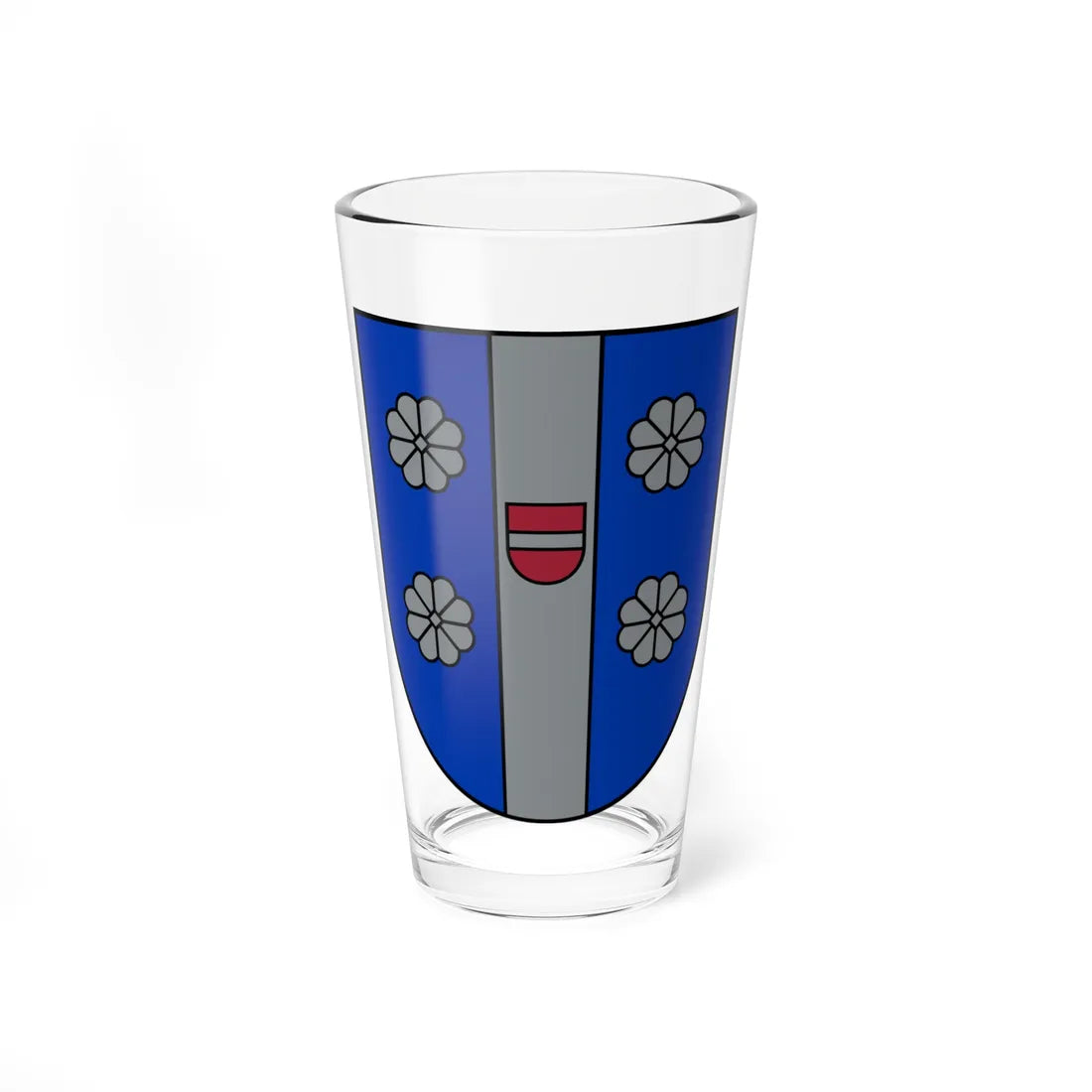 Apes novads COA (Latvia) (Coat of Arms) Pint Glass 16oz - Go Mug Yourself