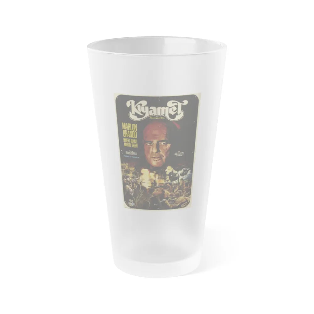 APOCALYPSE NOW (FOREIGN) 1979 Movie Poster - Frosted Pint Glass 16oz-Go Mug Yourself