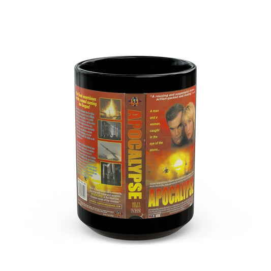 APOCALYPSE (VHS COVER) - Black Coffee Mug-15oz-Go Mug Yourself