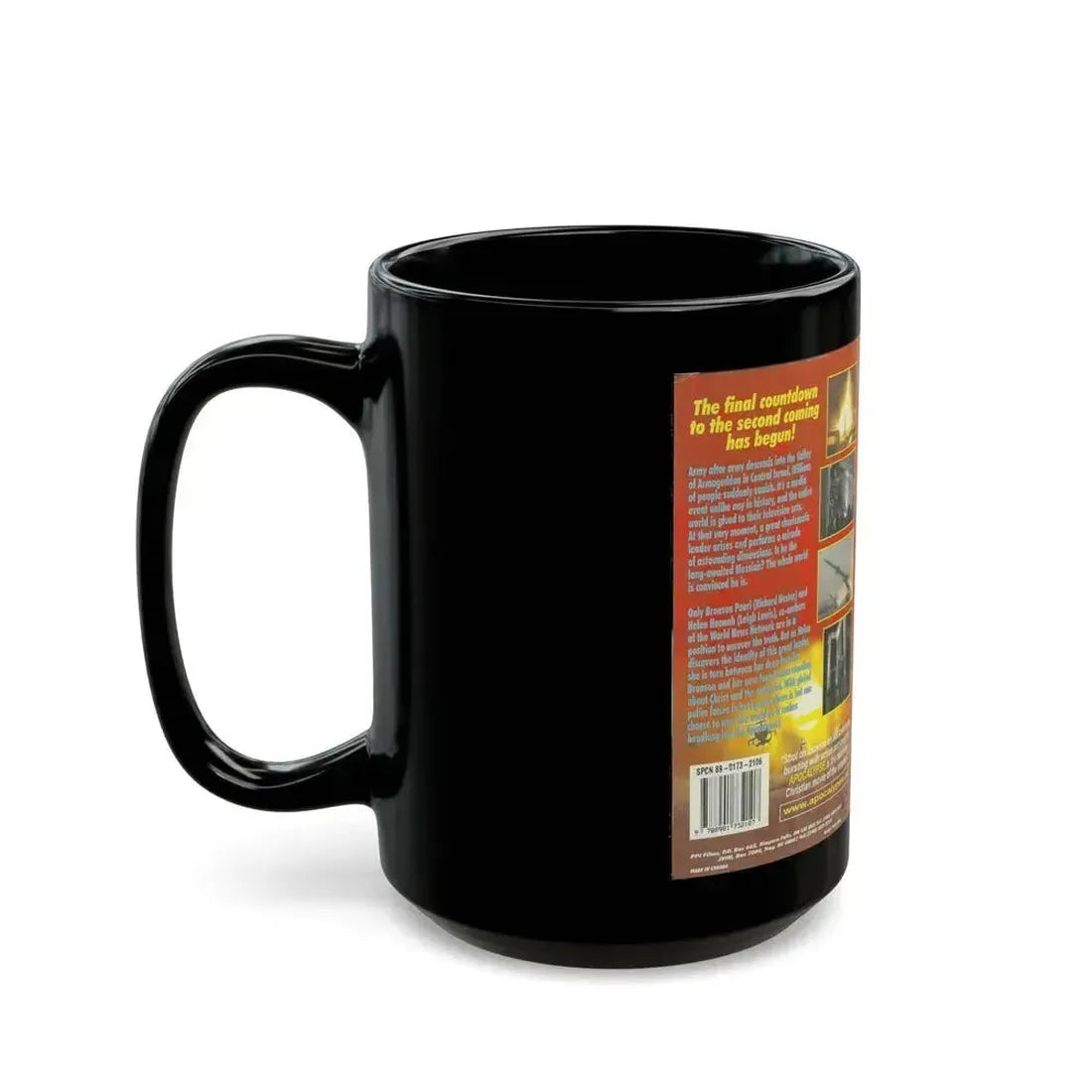 APOCALYPSE (VHS COVER) - Black Coffee Mug - Go Mug Yourself