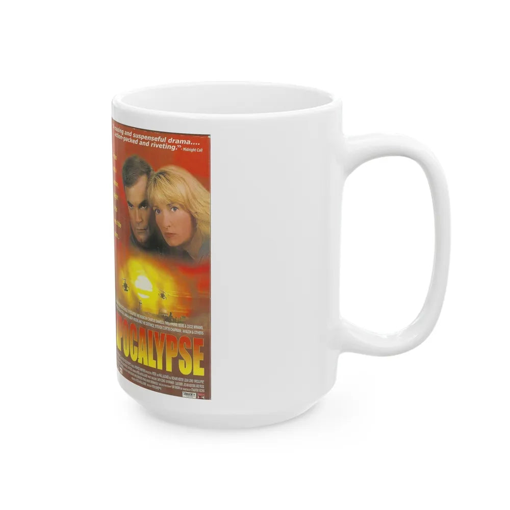 APOCALYPSE (VHS COVER) - White Coffee Mug-Go Mug Yourself