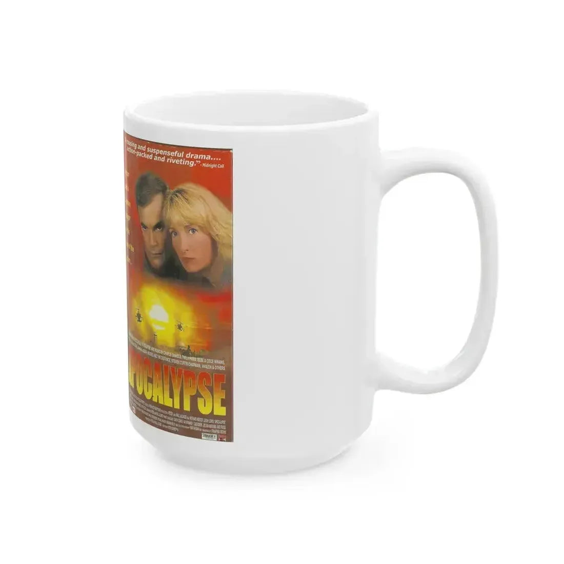 APOCALYPSE (VHS COVER) - White Coffee Mug - Go Mug Yourself