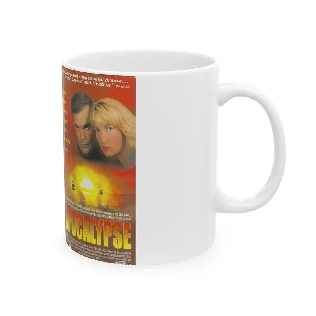 APOCALYPSE (VHS COVER) - White Coffee Mug - Go Mug Yourself