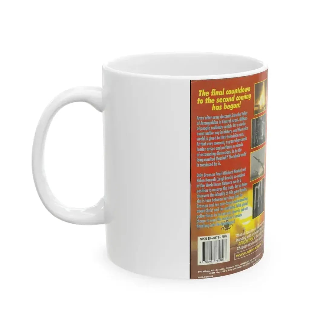 APOCALYPSE (VHS COVER) - White Coffee Mug - Go Mug Yourself