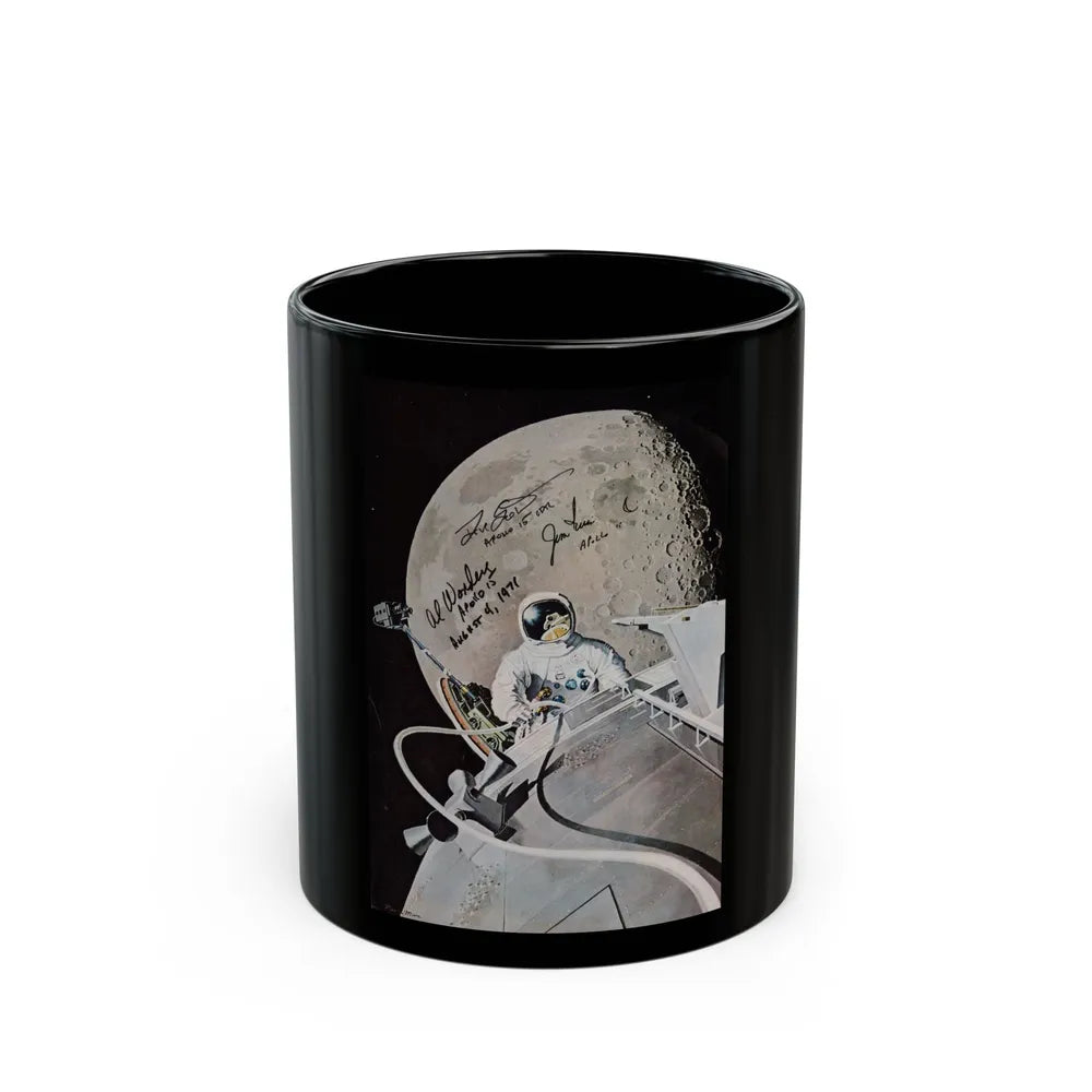 Apollo 15 - Black Coffee Mug-11oz-Go Mug Yourself