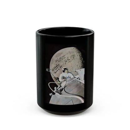 Apollo 15 - Black Coffee Mug 15oz - Go Mug Yourself